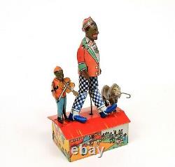 Rare Vintage Marx Charleston Trio Tin Wind-up Toy