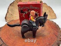 Rare Vintage Modern Toys Bucking Bronco Toy Made in Japan withBox-2258.24