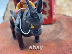 Rare Vintage Modern Toys Bucking Bronco Toy Made in Japan withBox-2258.24