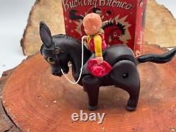Rare Vintage Modern Toys Bucking Bronco Toy Made in Japan withBox-2258.24