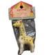 Rare Vintage Sanitoy NOS Giraffe Squeaky Toy Turning Head Made in Japan 4
