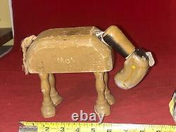 Rare Vintage Schoenhut 1922 Barney Google's Wooden Horse Spark Plug