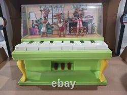 Rare Vintage Toys R Us Geoffrey Gigi & Jr Musical Marionette Piano 1977 Tomland
