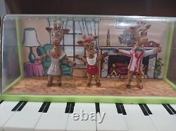 Rare Vintage Toys R Us Geoffrey Gigi & Jr Musical Marionette Piano 1977 Tomland