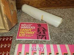 Rare Willie Wonka and the Chocolate Factory Candy Mold Kit, Vintage 1970s Orig