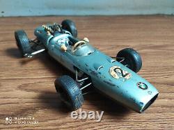 Rare vintage wind up Schuco BMW Formula 2 toy car made in Germany working order