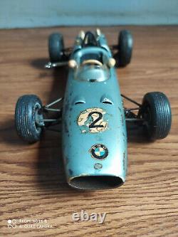 Rare vintage wind up Schuco BMW Formula 2 toy car made in Germany working order