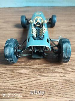 Rare vintage wind up Schuco BMW Formula 2 toy car made in Germany working order