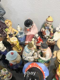 Retro Clown Vintage Lot Over 50 Pieces And More Bozo Jester Circus Music Bells