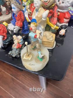 Retro Clown Vintage Lot Over 50 Pieces And More Bozo Jester Circus Music Bells