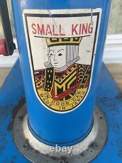 Retro Japan Small King Indoor Car Hand Crank Tricycle Hoshimago Toy- Photo Prop