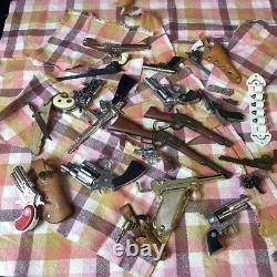 Retro Mini MCM Toy Capgns Lot Most Have Working Actions