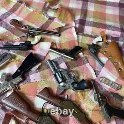 Retro Mini MCM Toy Capgns Lot Most Have Working Actions