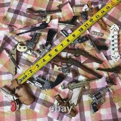 Retro Mini MCM Toy Capgns Lot Most Have Working Actions