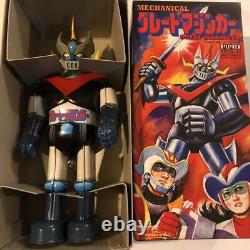 Retro Vintage Billiken Shokai Great Mazinger Tin Wind Up Toy Series JAPAN