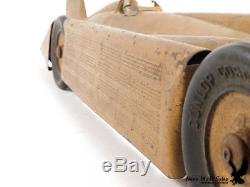 SCARCE Vintage Kingsbury Golden Arrow Land Speed Record Tin Wind-Up Toy Car