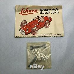 SCHUCO Ferrari #1 Grand Prix Racer 1070 Box Tools Manual Made in US Zone Germany