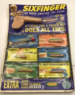 SIXFINGER Six Finger Toy ORIGINAL IN BOX Unopened NOS (704)