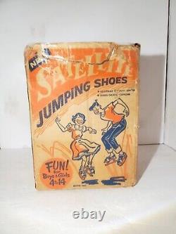 Satellite Jumping Shoes 1950s Vintage Toy With Original Box