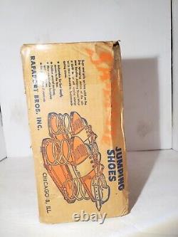 Satellite Jumping Shoes 1950s Vintage Toy With Original Box