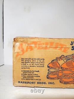 Satellite Jumping Shoes 1950s Vintage Toy With Original Box