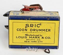 Scarce Vintage Marx, SPIC The Coon Drummer with Box