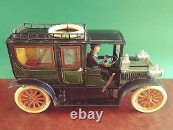 Scarce c. 1910 Largest Georges Carette Tin Wind-up Limousine Tinplate