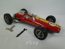 Schuco #1071 Lotus Formel 1 Key Scale 116 Wind Up with Key & Wrench Toy Car Works