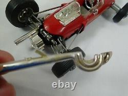 Schuco #1071 Lotus Formel 1 Key Scale 116 Wind Up with Key & Wrench Toy Car Works