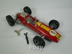 Schuco #1071 Lotus Formel 1 Key Scale 116 Wind Up with Key & Wrench Toy Car Works