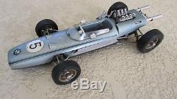 Schuco 1072 vintage BMW Formula 2 race car made W Germany open wheel toy wind up