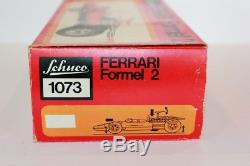 Schuco 1073 Ferrari Formel 2 Vintage All Original Near Mint with Original Box