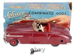Schuco 4003 Vintage 1950s Combinato Tinplate Wind-Up Car/Box