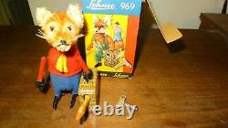 Schuco Fox with Goose wind up toy