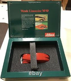 Schuco Germany WENDE-LIMOUSINE 1010 Wind-Up Tin Toy Car MIB`80 RARE