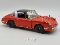 Schuco PORSCHE Targa 911S Wind-Up Toy with BOX, No. 1081 MADE in GERMANY