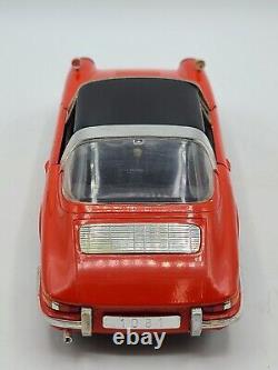 Schuco PORSCHE Targa 911S Wind-Up Toy with BOX, No. 1081 MADE in GERMANY