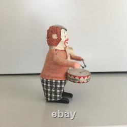 Schuco Solisto Wind-up Drumming Clown With Original Box & Key. Fully Working