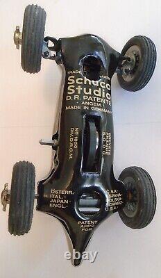 Schuco Studio 1936 Mercedes Grand Prix Wind up Car in Box 1050