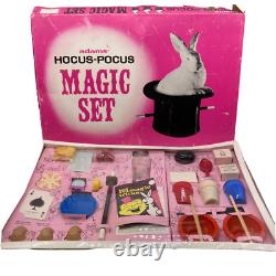 Sealed Vintage 1962 Adam's Hocus-Pocus Magic Set Magician Supplies Toys