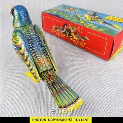 Singing Bird mechanical wind-up toy Kohler Germany. SEE MOVIE
