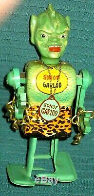 Son of Garloo Marx Tin Wind-Up Toy with Box Rare Vintage