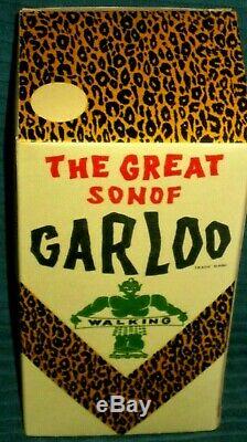 Son of Great Garloo Marx Windup Robot Rare Antique 1960 Toy with Box