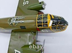 Spectacular Vintage Marx Tin Wind Up US Army Bomber Plane Aeroplane Original Box