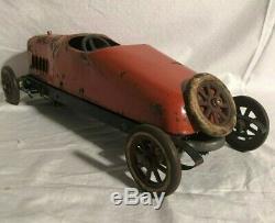 Structo Toys Auto Builder Bearcat No 10 Roadster Wind Up Car 1920s