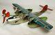 Super Rare Beautiful J. Chein & Co. Wind Up China Clipper Airplane Tin Toy! Nice