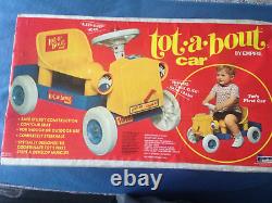 Super Rare- NIB- Tot-a-Bout Toy by Empire Sealed in box- 1970s Never Opened