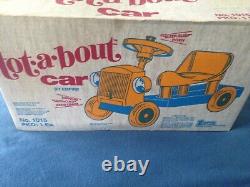 Super Rare- NIB- Tot-a-Bout Toy by Empire Sealed in box- 1970s Never Opened