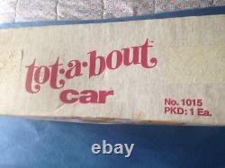 Super Rare- NIB- Tot-a-Bout Toy by Empire Sealed in box- 1970s Never Opened