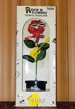 TAKARA 1988 Rock n Flowers Dancing Flower Vintage JAPAN New In Box Bopping Moves
